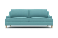 Soto Apartment Size Sofa :: Leg Finish: Weathered Oak