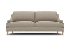 Soto Apartment Size Sofa :: Leg Finish: Weathered Oak