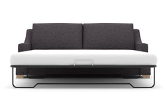 Soto Queen Size Sleeper Sofa Bed :: Leg Finish: Weathered Oak / Sleeper Option: Deluxe Innerspring Mattress