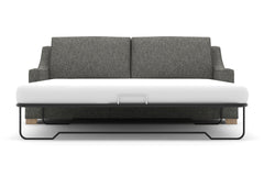 Soto Queen Size Sleeper Sofa Bed :: Leg Finish: Weathered Oak / Sleeper Option: Deluxe Innerspring Mattress