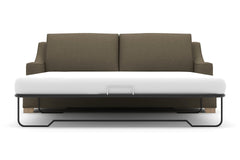 Soto Queen Size Sleeper Sofa Bed :: Leg Finish: Weathered Oak / Sleeper Option: Deluxe Innerspring Mattress