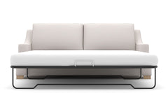Soto Queen Size Sleeper Sofa Bed :: Leg Finish: Weathered Oak / Sleeper Option: Deluxe Innerspring Mattress