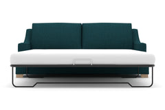Soto Queen Size Sleeper Sofa Bed :: Leg Finish: Weathered Oak / Sleeper Option: Deluxe Innerspring Mattress
