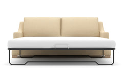 Soto Queen Size Sleeper Sofa Bed :: Leg Finish: Weathered Oak / Sleeper Option: Deluxe Innerspring Mattress