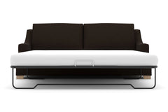 Soto Queen Size Sleeper Sofa Bed :: Leg Finish: Weathered Oak / Sleeper Option: Deluxe Innerspring Mattress