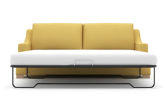 Soto Queen Size Sleeper Sofa Bed :: Leg Finish: Weathered Oak / Sleeper Option: Deluxe Innerspring Mattress