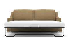Soto Queen Size Sleeper Sofa Bed :: Leg Finish: Weathered Oak / Sleeper Option: Deluxe Innerspring Mattress