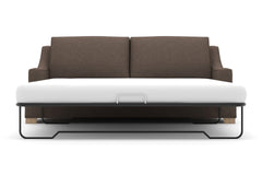 Soto Queen Size Sleeper Sofa Bed :: Leg Finish: Weathered Oak / Sleeper Option: Deluxe Innerspring Mattress