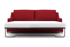 Soto Queen Size Sleeper Sofa Bed :: Leg Finish: Weathered Oak / Sleeper Option: Deluxe Innerspring Mattress