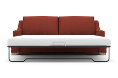 Soto Queen Size Sleeper Sofa Bed :: Leg Finish: Weathered Oak / Sleeper Option: Deluxe Innerspring Mattress