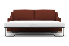 Soto Queen Size Sleeper Sofa Bed :: Leg Finish: Weathered Oak / Sleeper Option: Deluxe Innerspring Mattress