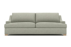 Soto Queen Size Sleeper Sofa Bed :: Leg Finish: Weathered Oak / Sleeper Option: Deluxe Innerspring Mattress
