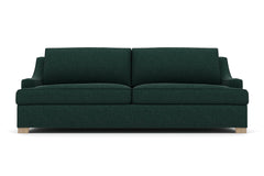Soto Queen Size Sleeper Sofa Bed :: Leg Finish: Weathered Oak / Sleeper Option: Deluxe Innerspring Mattress