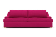 Soto Queen Size Sleeper Sofa Bed :: Leg Finish: Weathered Oak / Sleeper Option: Deluxe Innerspring Mattress