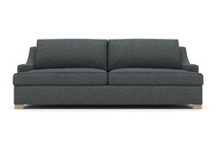 Soto Queen Size Sleeper Sofa Bed :: Leg Finish: Weathered Oak / Sleeper Option: Deluxe Innerspring Mattress