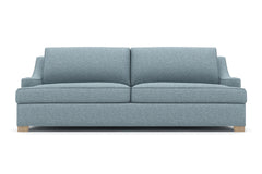 Soto Queen Size Sleeper Sofa Bed :: Leg Finish: Weathered Oak / Sleeper Option: Deluxe Innerspring Mattress