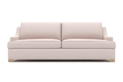 Soto Queen Size Sleeper Sofa Bed :: Leg Finish: Weathered Oak / Sleeper Option: Deluxe Innerspring Mattress