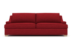 Soto Queen Size Sleeper Sofa Bed :: Leg Finish: Weathered Oak / Sleeper Option: Deluxe Innerspring Mattress