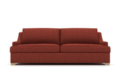 Soto Queen Size Sleeper Sofa Bed :: Leg Finish: Weathered Oak / Sleeper Option: Memory Foam Mattress