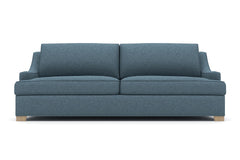 Soto Queen Size Sleeper Sofa Bed :: Leg Finish: Weathered Oak / Sleeper Option: Deluxe Innerspring Mattress
