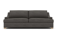 Soto Queen Size Sleeper Sofa Bed :: Leg Finish: Weathered Oak / Sleeper Option: Deluxe Innerspring Mattress