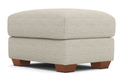 Tuxedo Ottoman :: Leg Finish: Pecan / Size: 23x30