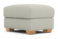 Tuxedo Ottoman :: Leg Finish: Natural / Size: 23x30