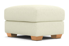 Tuxedo Ottoman :: Leg Finish: Natural / Size: 23x30