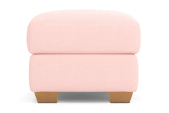 Tuxedo Ottoman :: Leg Finish: Natural / Size: 23x30