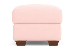 Tuxedo Ottoman :: Leg Finish: Pecan / Size: 23x30