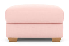 Tuxedo Ottoman :: Leg Finish: Natural / Size: 23x30