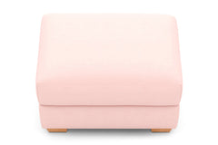 Tuxedo Ottoman :: Leg Finish: Natural / Size: 23x30
