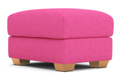 Tuxedo Ottoman :: Leg Finish: Natural / Size: 23x30