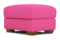 Tuxedo Ottoman :: Leg Finish: Pecan / Size: 23x30