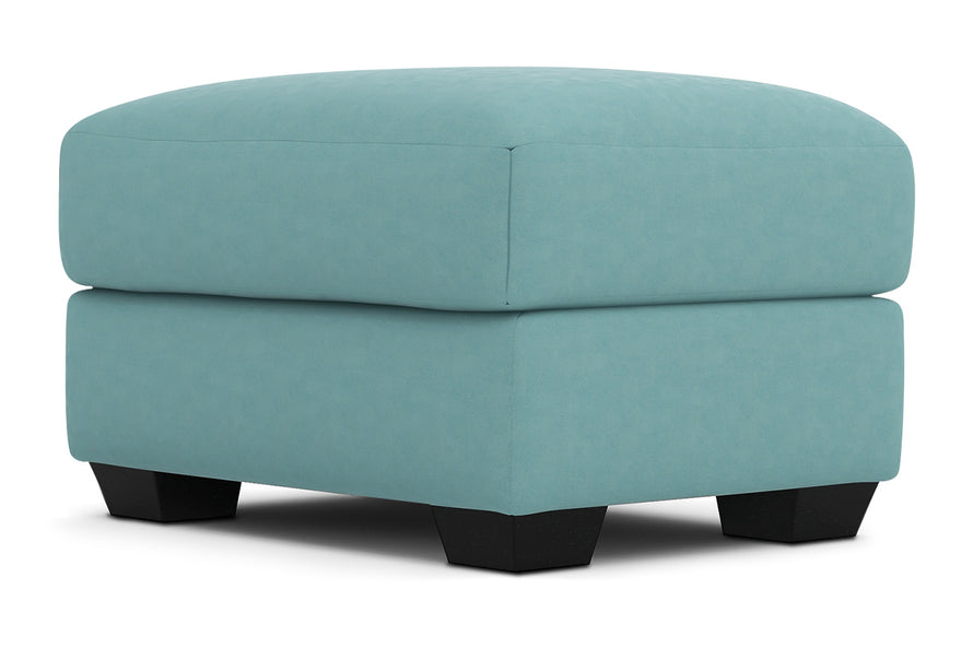 Tuxedo 23x30 Ottoman Espresso Legs | Made in the USA | Apt2B