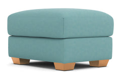 Tuxedo Ottoman :: Leg Finish: Natural / Size: 23x30