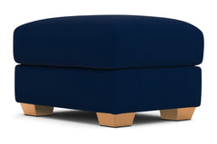 Tuxedo Ottoman :: Leg Finish: Natural / Size: 23x30