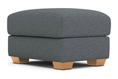 Tuxedo Ottoman :: Leg Finish: Natural / Size: 23x30