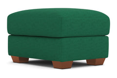 Tuxedo Ottoman :: Leg Finish: Pecan / Size: 23x30