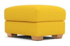 Tuxedo Ottoman :: Leg Finish: Natural / Size: 23x30