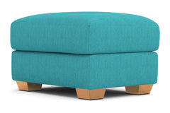 Tuxedo Ottoman :: Leg Finish: Natural / Size: 23x30