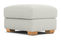 Tuxedo Ottoman :: Leg Finish: Natural / Size: 23x30