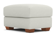 Tuxedo Ottoman :: Leg Finish: Pecan / Size: 23x30