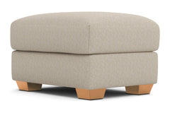 Tuxedo Ottoman :: Leg Finish: Natural / Size: 23x30