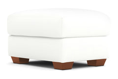 Tuxedo Ottoman :: Leg Finish: Pecan / Size: 23x30