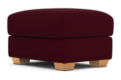 Tuxedo Ottoman :: Leg Finish: Natural / Size: 23x30