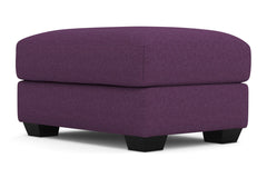 Tuxedo Ottoman :: Leg Finish: Espresso / Size: 25x35