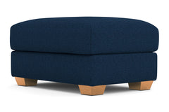 Tuxedo Ottoman :: Leg Finish: Natural / Size: 25x35