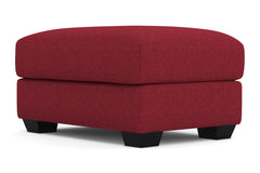 Tuxedo Ottoman :: Leg Finish: Espresso / Size: 25x35