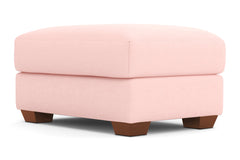 Tuxedo Ottoman :: Leg Finish: Pecan / Size: 25x35